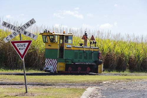 australia canon6d canonef24105mmf4lisusm mackay people qld tekowai agriculture diesel geography industrial landscape railways road rural sign tracks trains tramway queensland aus