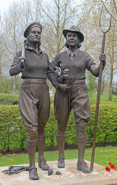 National Memorial Arboretum. Memorial to the Women's Land Army and Women's Timber Corps (Explore(d))