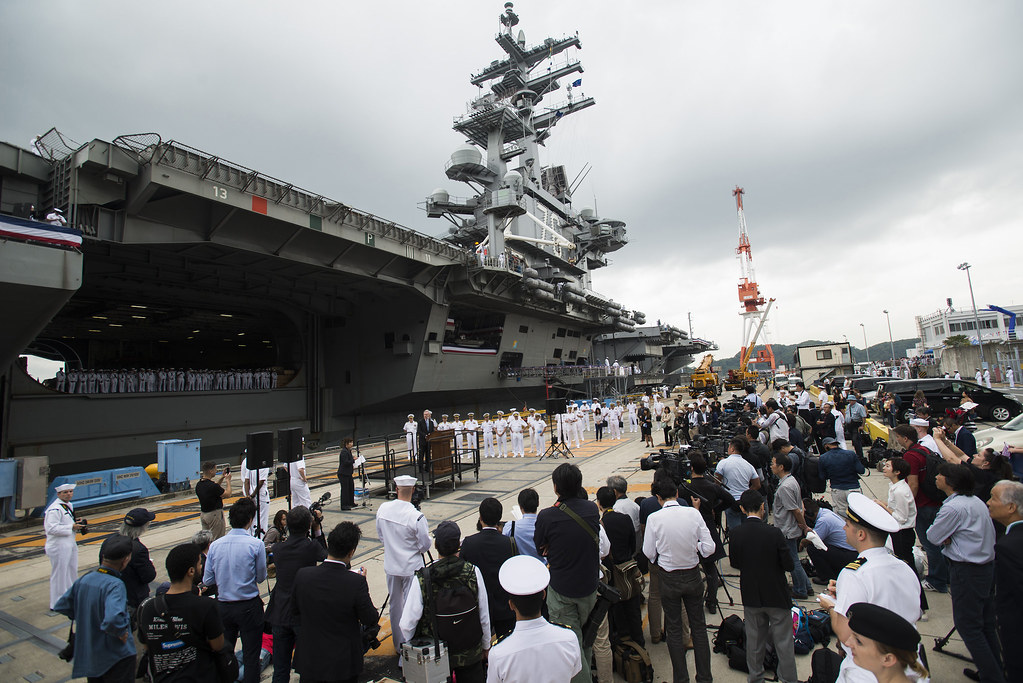 Japan 2015 -   USS Ronald Reagan Arrives in Japan to Support Security, Stability in the Indo-Asia-Pacific Region