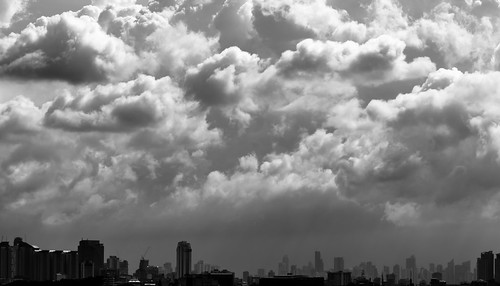 manila quezoncity sky city clouds metromanila philippines