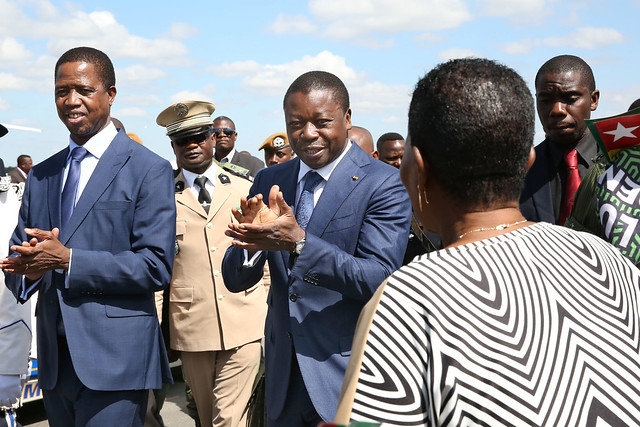 Visite d'Etat du Président en Zambie.