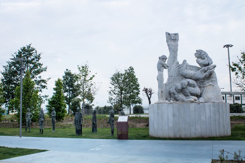 Monumento dedicato all'incendio del 1941