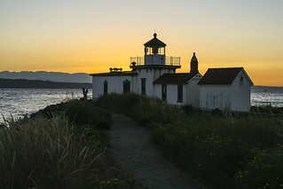 West Point Lighthouse, Discovery Park, Seattle, Washington