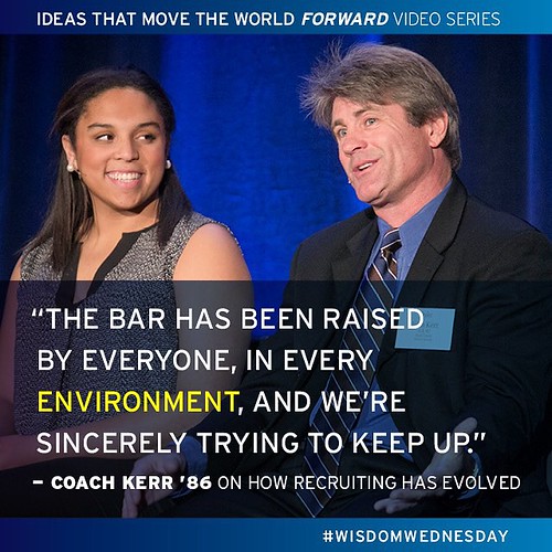 This week on Ideas that Move the World Forward: Coach John Kerr ’86, head coach of @Duke Men’s Soccer, shares how recruitment has evolved from his time as a Duke soccer player, and how the level of commitment to the sport has elevated in players, coaches,