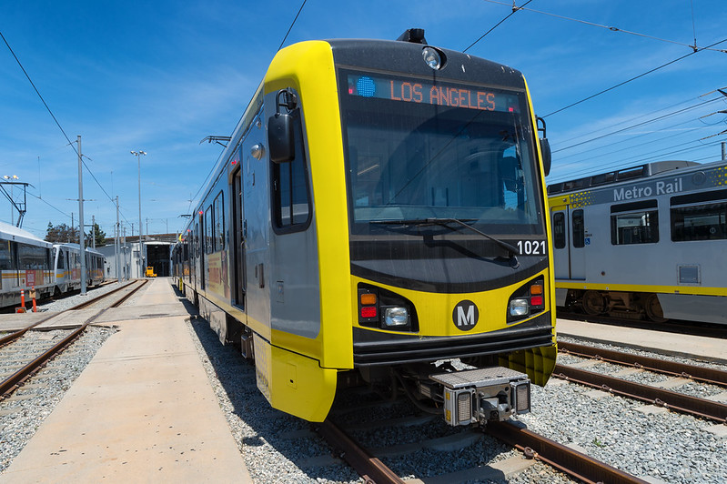 Front of new Kinkisharyo P3010 train.
