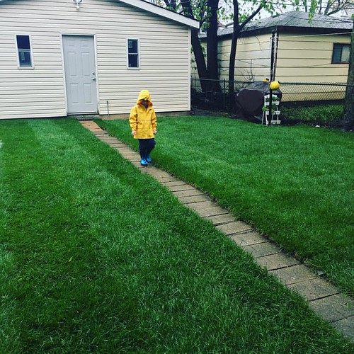 Playing in the rain! #rain #play #kidstagram #kidsofinstagram | by Brodilicious