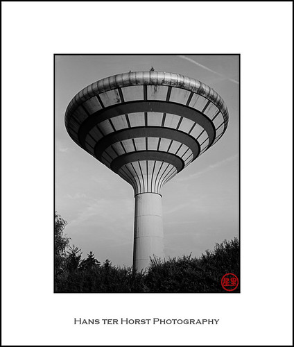 Watertowers of Luxembourg, 5x4 Large Format; Cambo SC2 4×5 Monorail | by Hans ter Horst Photography