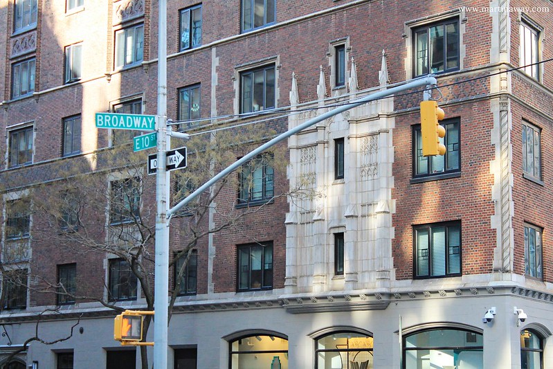 Broadway, at Greenwich Village