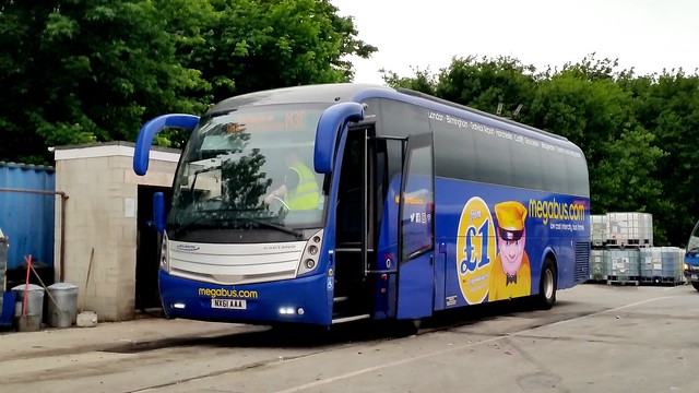 NX61AAA - Megabus (South Gloucester Bus & Coach) Barnstaple May 2017