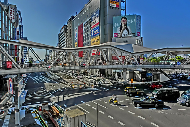 Abeno footbridge, Osaka