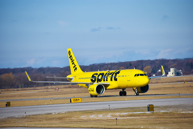 Spirit Airlines –  Airbus A320-271N(WL) N902NK @ Niagara Falls