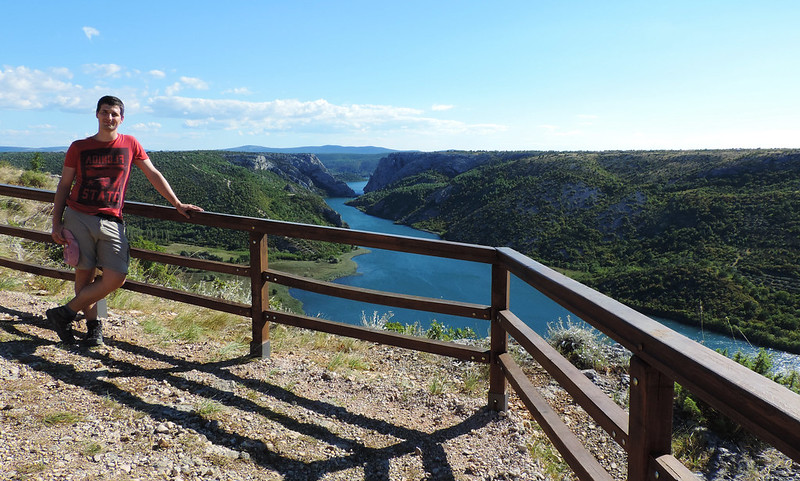 View of Krka Canyon, Krka National Park, Croatia