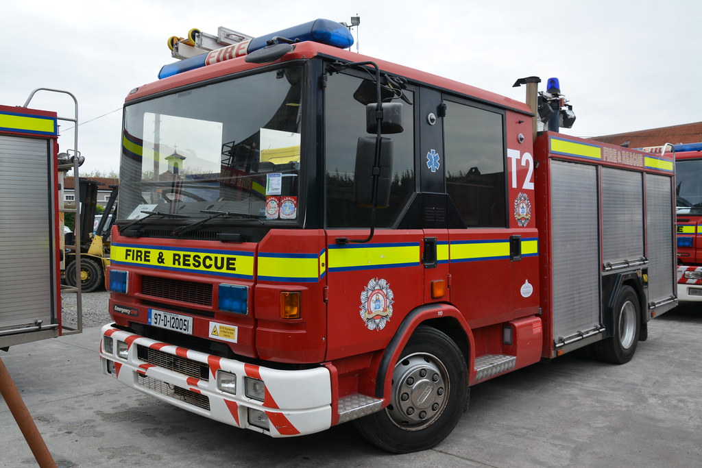 Dublin Fire Brigade 1997 Dennis Rapier Emergency One WrT 97D120051 (Ex Durham & Darlington P878AVK)