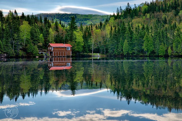 Canada - Québec - La maison du lac