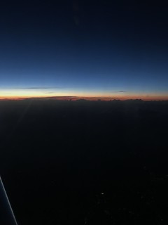 Delta Flight DL 828: Sunset En Route From ATL to AVP