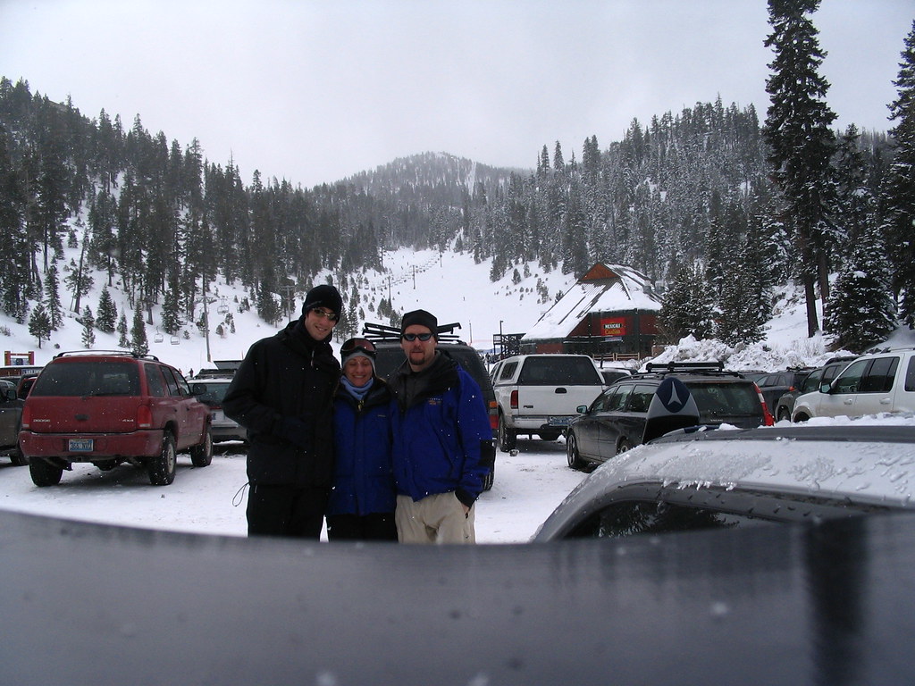 Me, Mandy and Blake in Tahoe