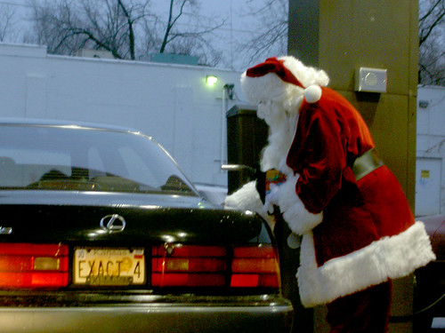 Santa Traded In His Reindeer