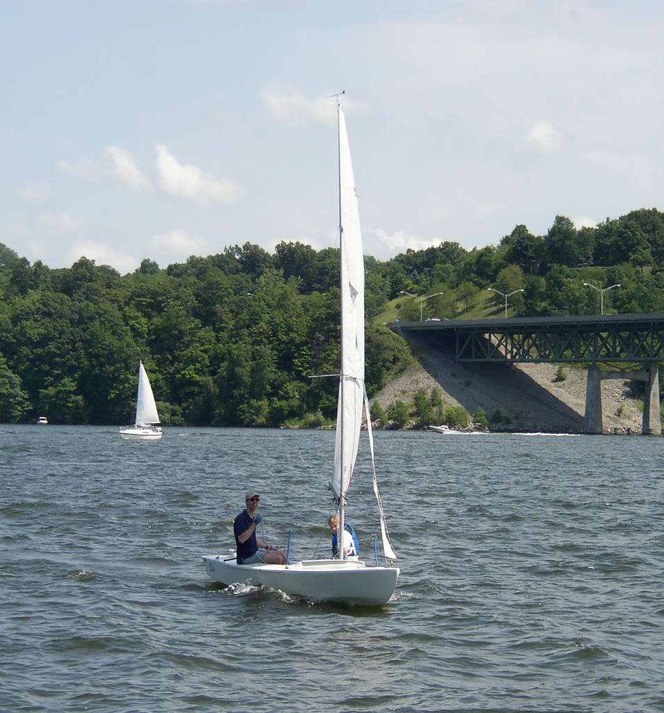 Sailing | C & B sailing on Irondequoit Bay in our Snipe- sum… | Flickr