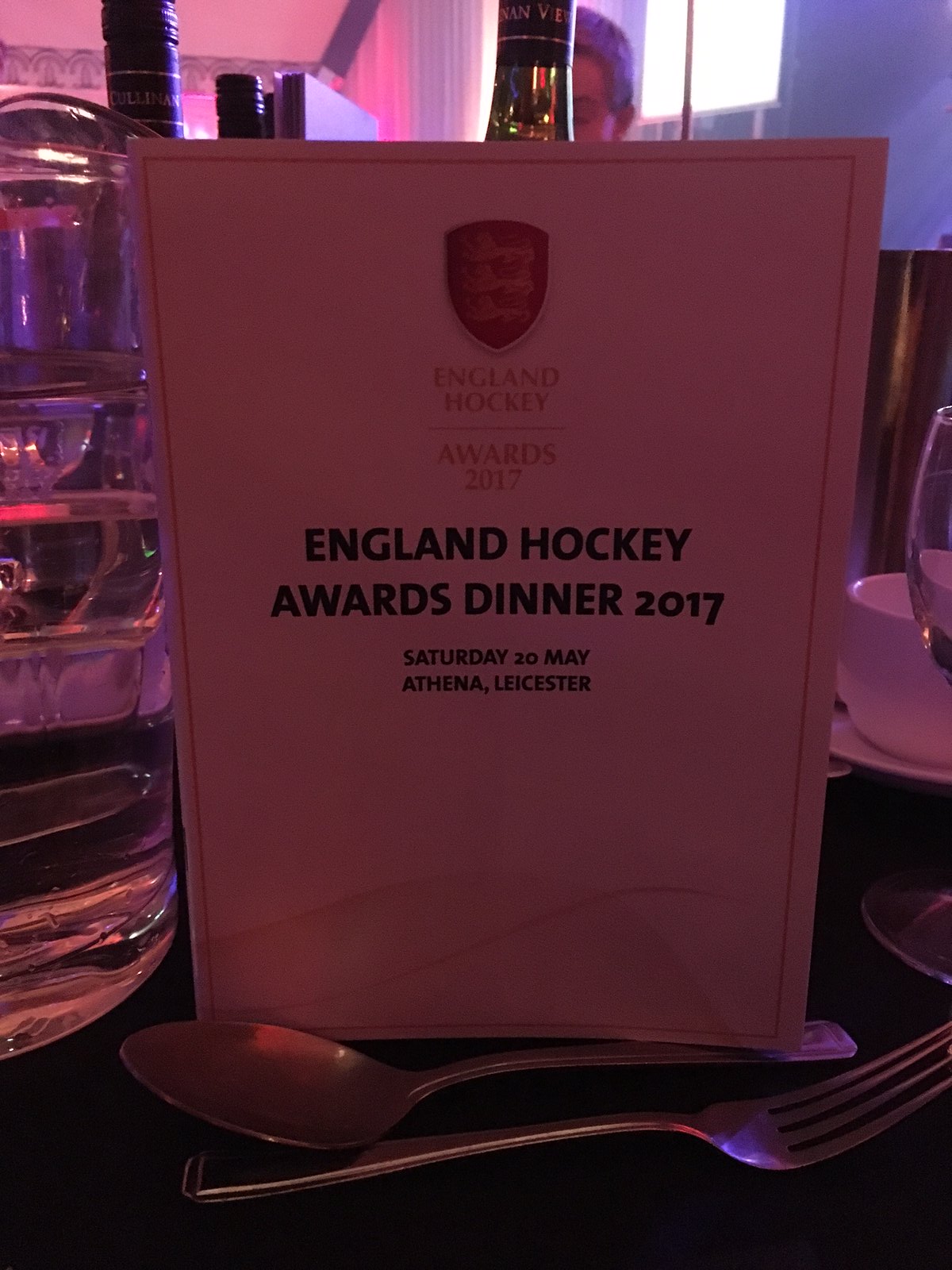 England hockey awards
