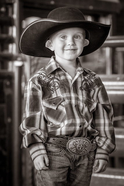 Little Cowboy, Big Hat