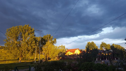 sunlight clouds sunset rainclouds