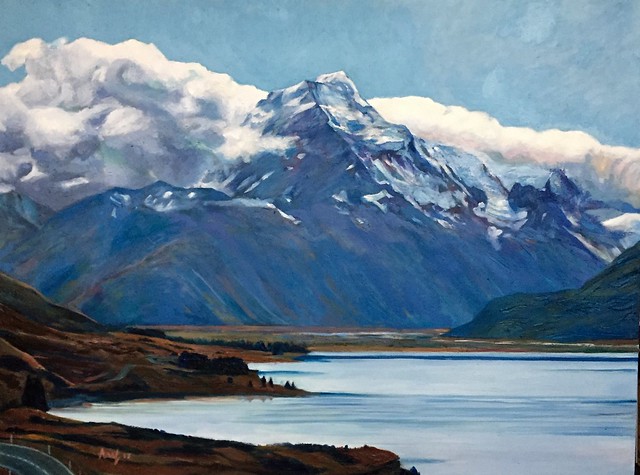 Mount Cook Oil Painting Progress 9