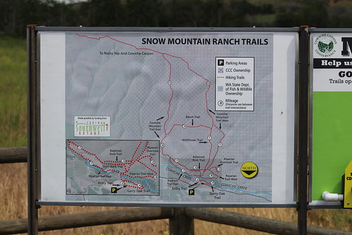 cowichecanyonconservancy snowmountainranch sign map naturetrail