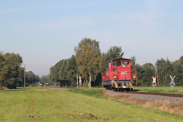 D22 van de Bentheimer Eisenbahn AG te Emlichheim op 2-10-2015
