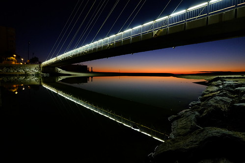 fuengirola bridge sunrise puente armada sohail