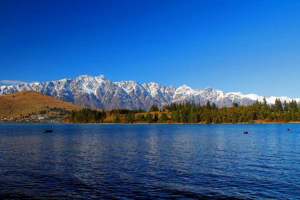 The Remarkables from Queenstown, New Zealand
