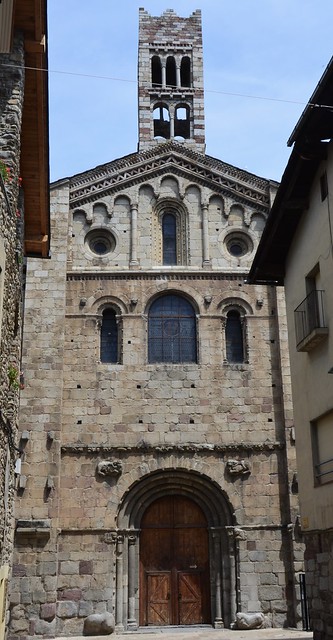 Façana, Catedral de Santa Maria de la Seu d’Urgell, Segle XII, Art Romànic.