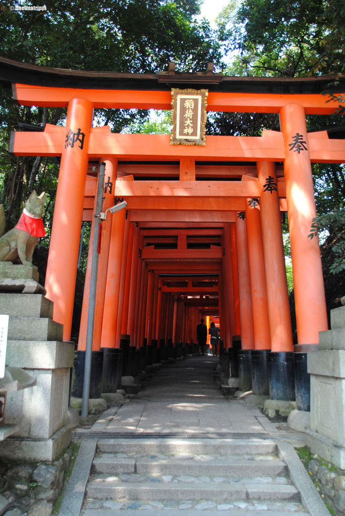 Fushimi-Inarin punaisia portteja
