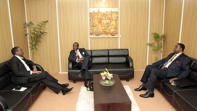 Meeting with the Governor of Kenya.