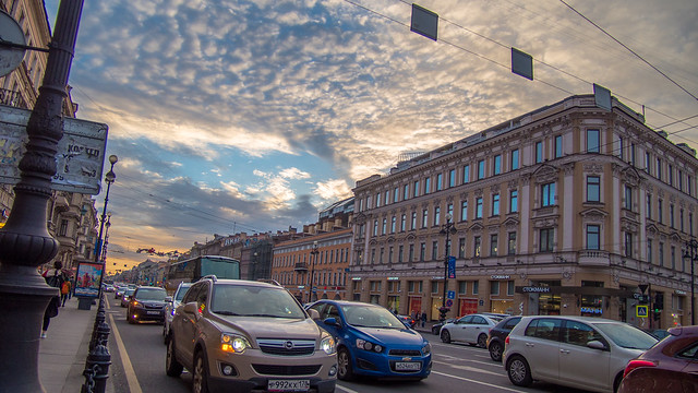 Nevsky prospect, St. Petersburg