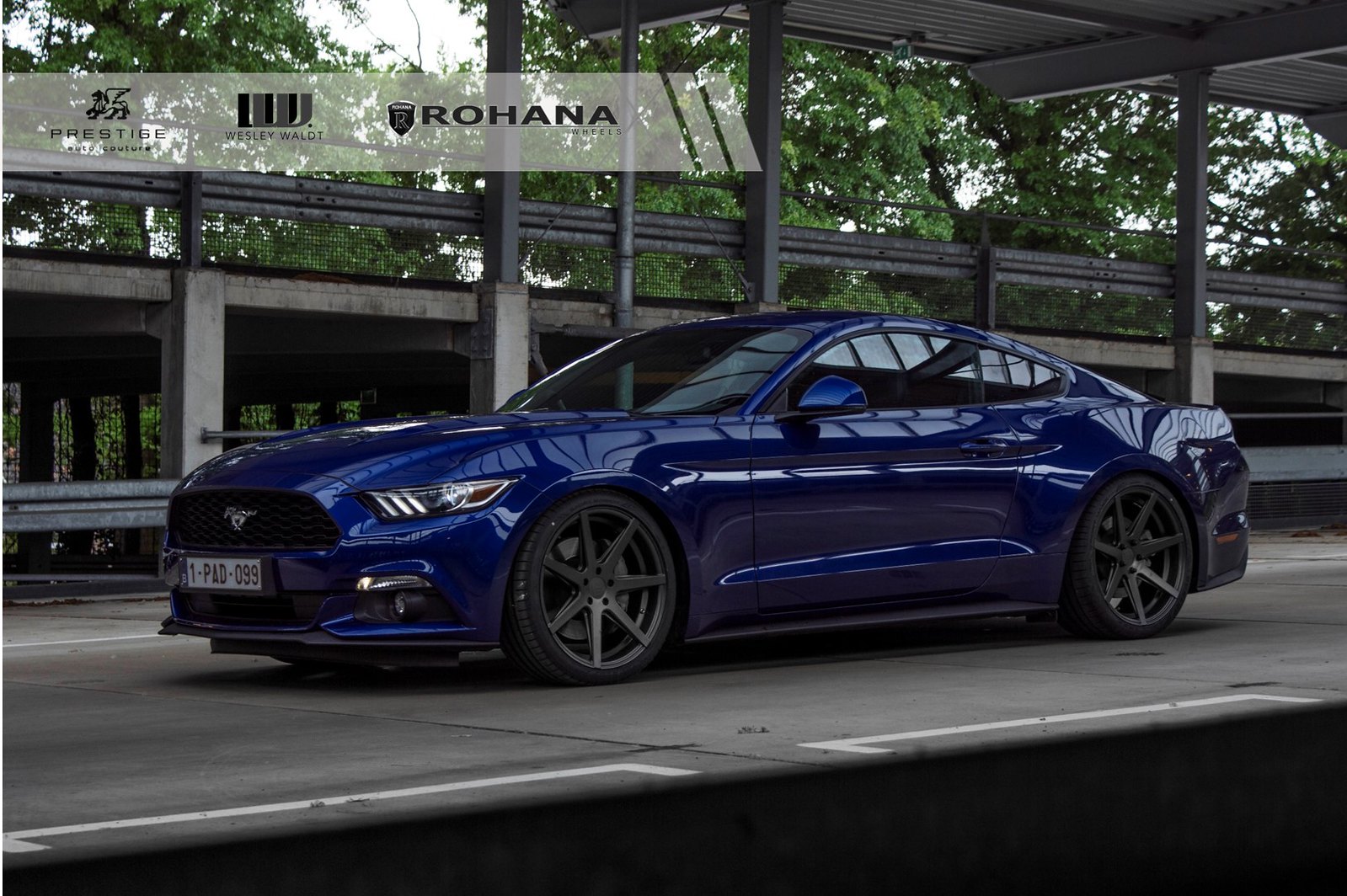 Ford R7 Blue Ford Mustang Blue - RC7 Matte Graphite | Flickr