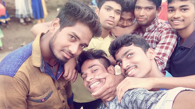 Chandu With Friends