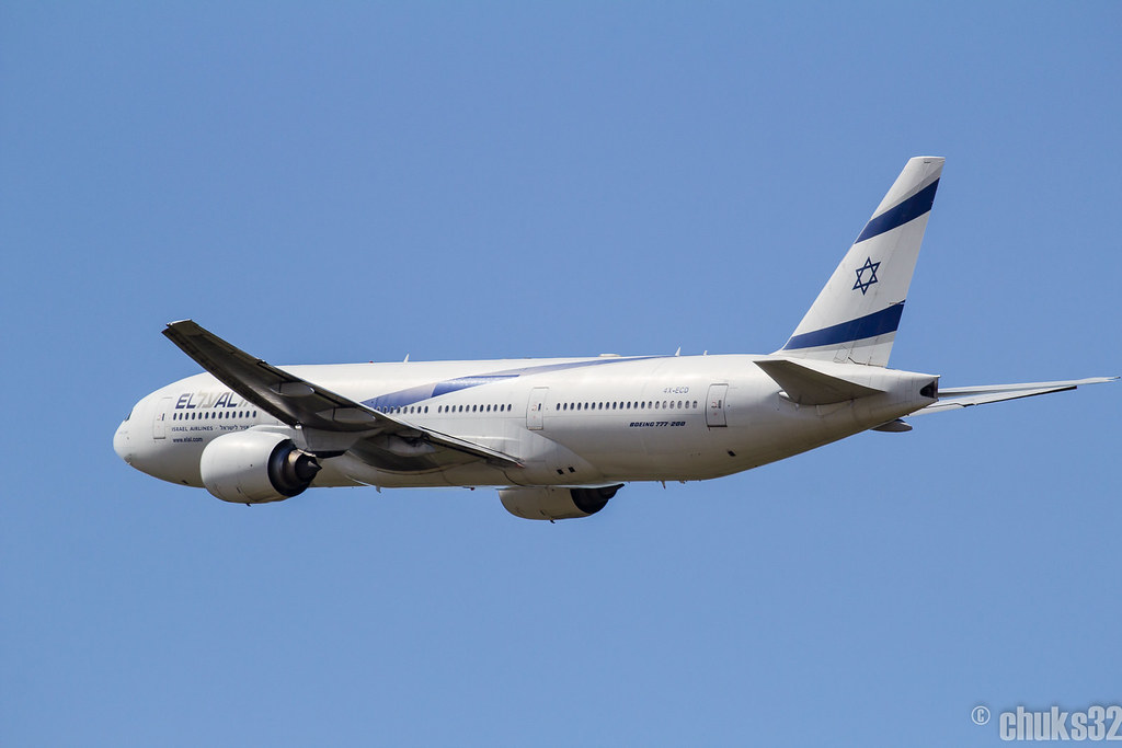 El Al Isreal Airlines l 4X-ECD l Boeing 777-200