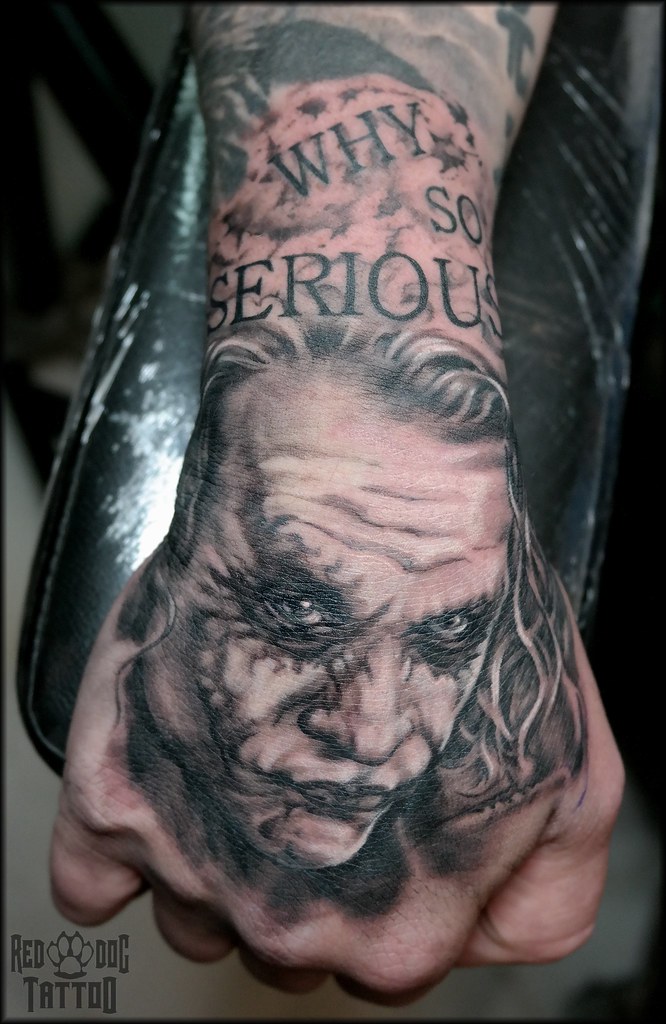 Joker Smile Hand  Tatuajes de sonrisa Tatuajes del guason Tatuaje joker