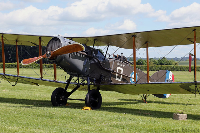 Bristol F2.b Fighter D8096 G-AEPH - The Shuttleworth Collection Old Warden