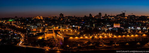 jerusalem israel holy historic religious elaqsa sepulchre night sunset dusk