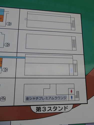 名古屋競馬場の第三スタンドフロア図
