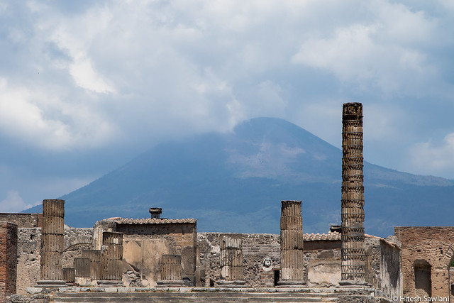 Forum and Mount Vesuvius
