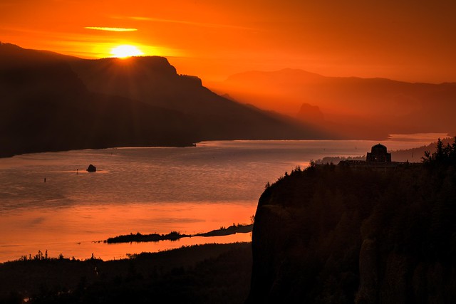 Gorge Fire Sunrise