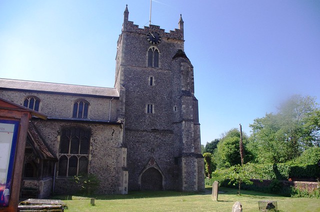 St Mary's Bures -Suffolk Walking Challenge Day 2 May 2017