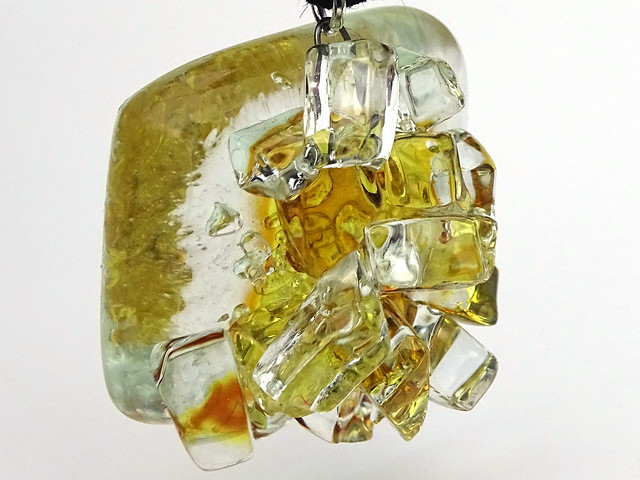 Glass Sculpture Pendant; DSC04096