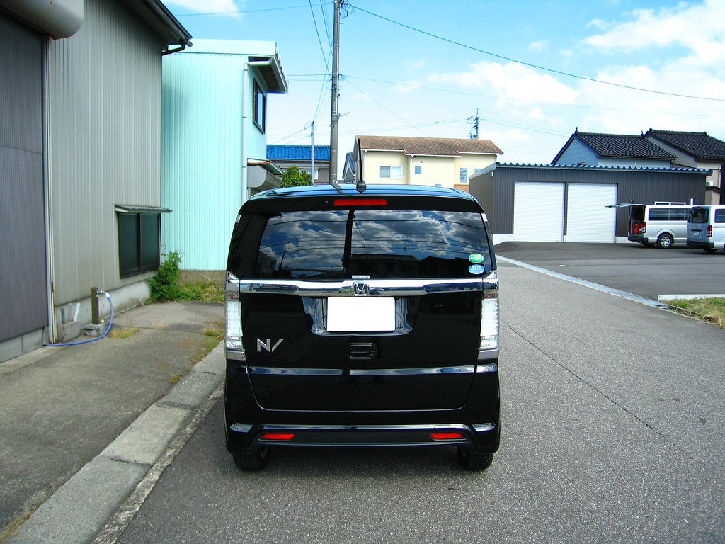 N Boxスラッシュ リアガラス Gy 3ir Toyama Carclean Flickr