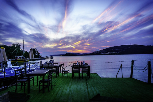 DSC09431 by Orhan Kılıç, hdr sunset guvercinlik bodrum turkey seaside sea clouds skyline sky