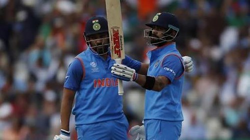 Today @imVkohli missed his #Century by playing slow at the end. Being a #ViratKohli #fan from now onwards went for 100 #INDvBAN #CT17 #ChampionsTrophy #JaiHind  #Finalists  https://t.co/ssa7VBgxuP