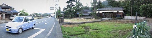 Gatehouse for big residence of yore, Totani-cho