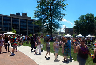 Pride Parade arrives in Perry Square